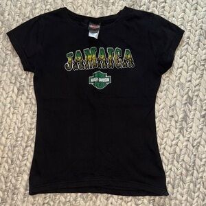 Harley-Davidson Black Jamaica Tee